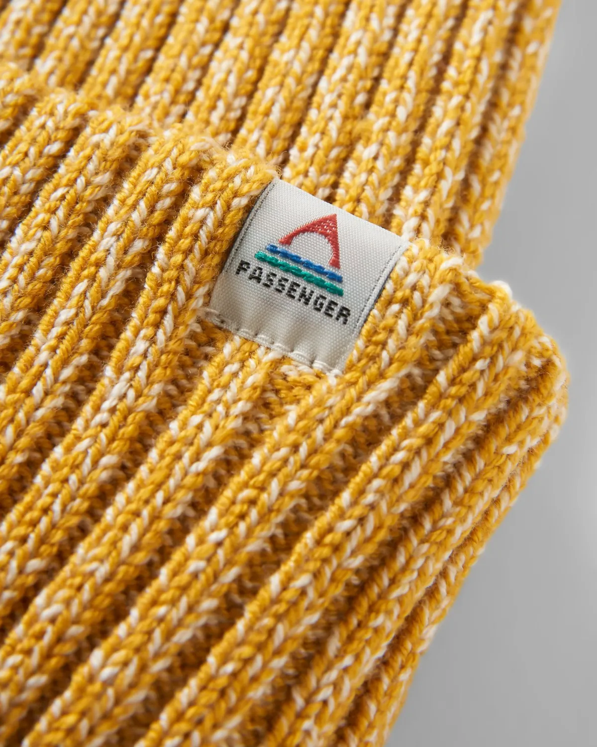 Beanies|Beanies|Passenger Fisherman Marl Beanie - Mustard Yellow MustardYellow