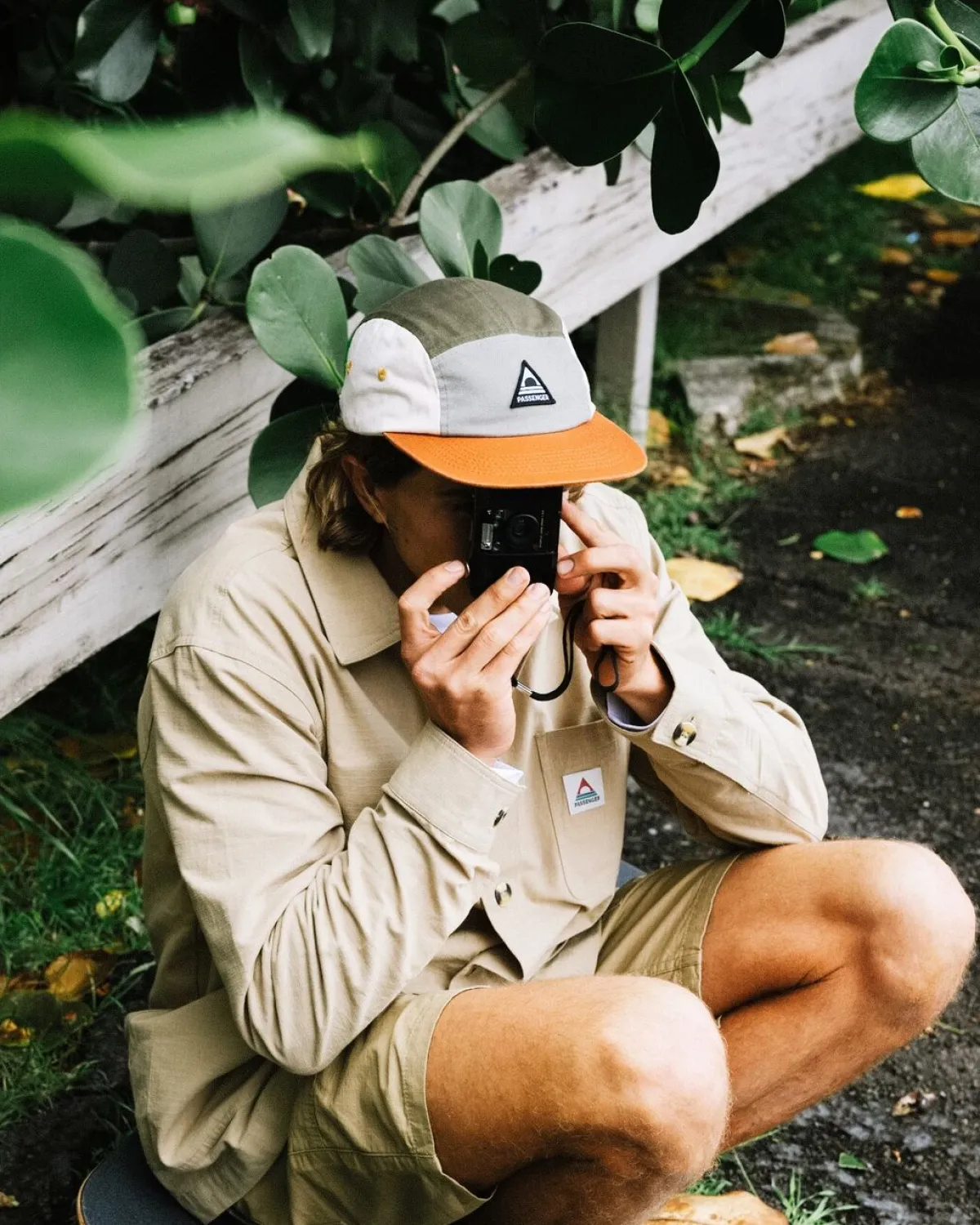 Caps & Hats|Caps & Hats|Passenger Fixie Recycled 5 Panel Hat - Apple Green Multi AppleGreenMulti