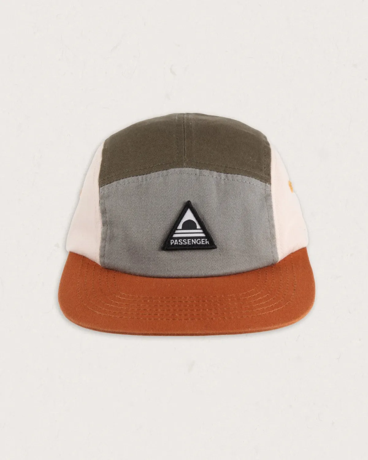Caps & Hats|Caps & Hats|Passenger Fixie Recycled 5 Panel Hat - Apple Green Multi AppleGreenMulti