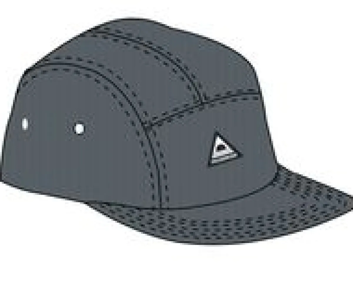 Caps & Hats|Surf Accessories|Passenger Fixie Recycled Cord 5 Panel Hat - Storm Grey StormGrey