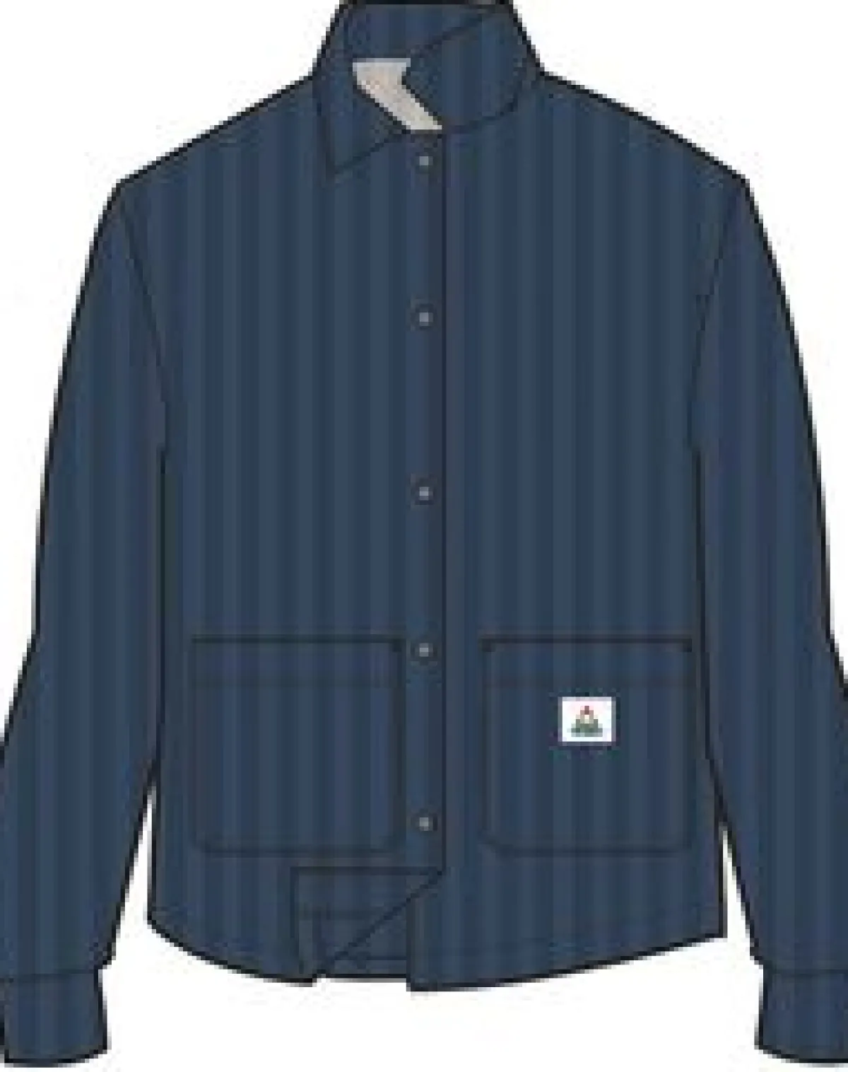 Shirts|Shirts|Passenger Flint Corduroy Shirt Jacket - Deep Navy DeepNavy