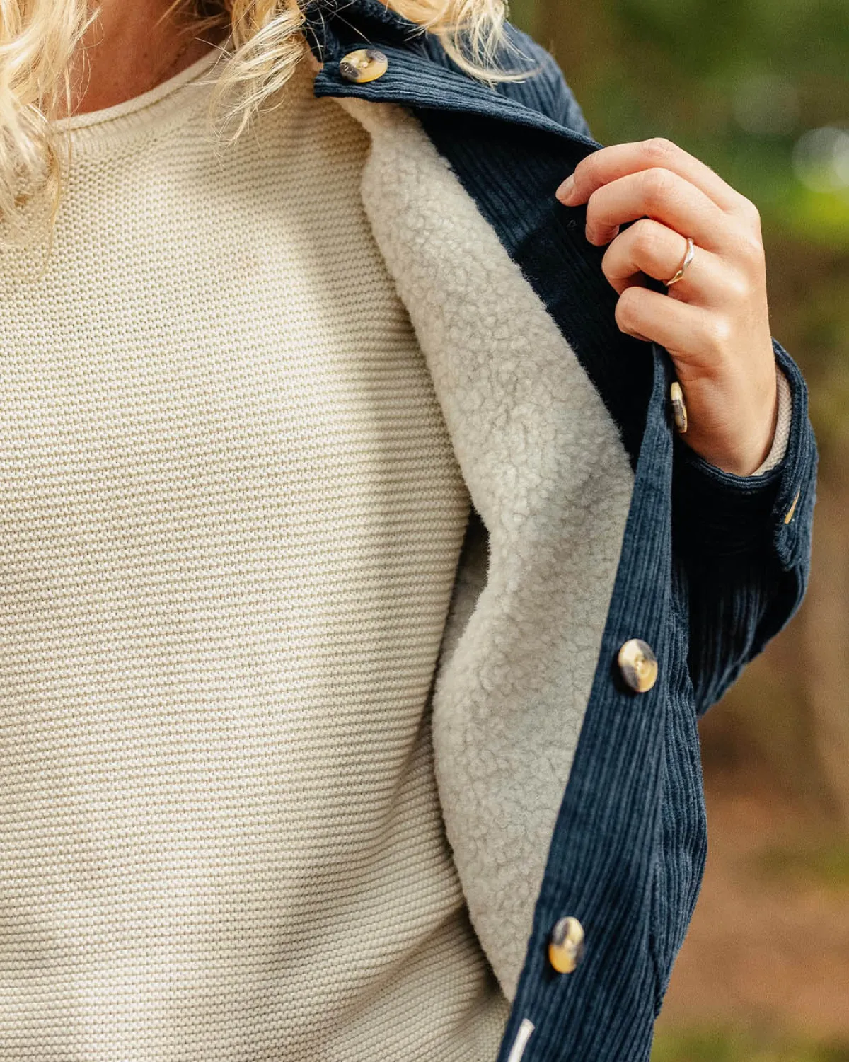 Shirts|Shirts|Passenger Flint Corduroy Shirt Jacket - Deep Navy DeepNavy
