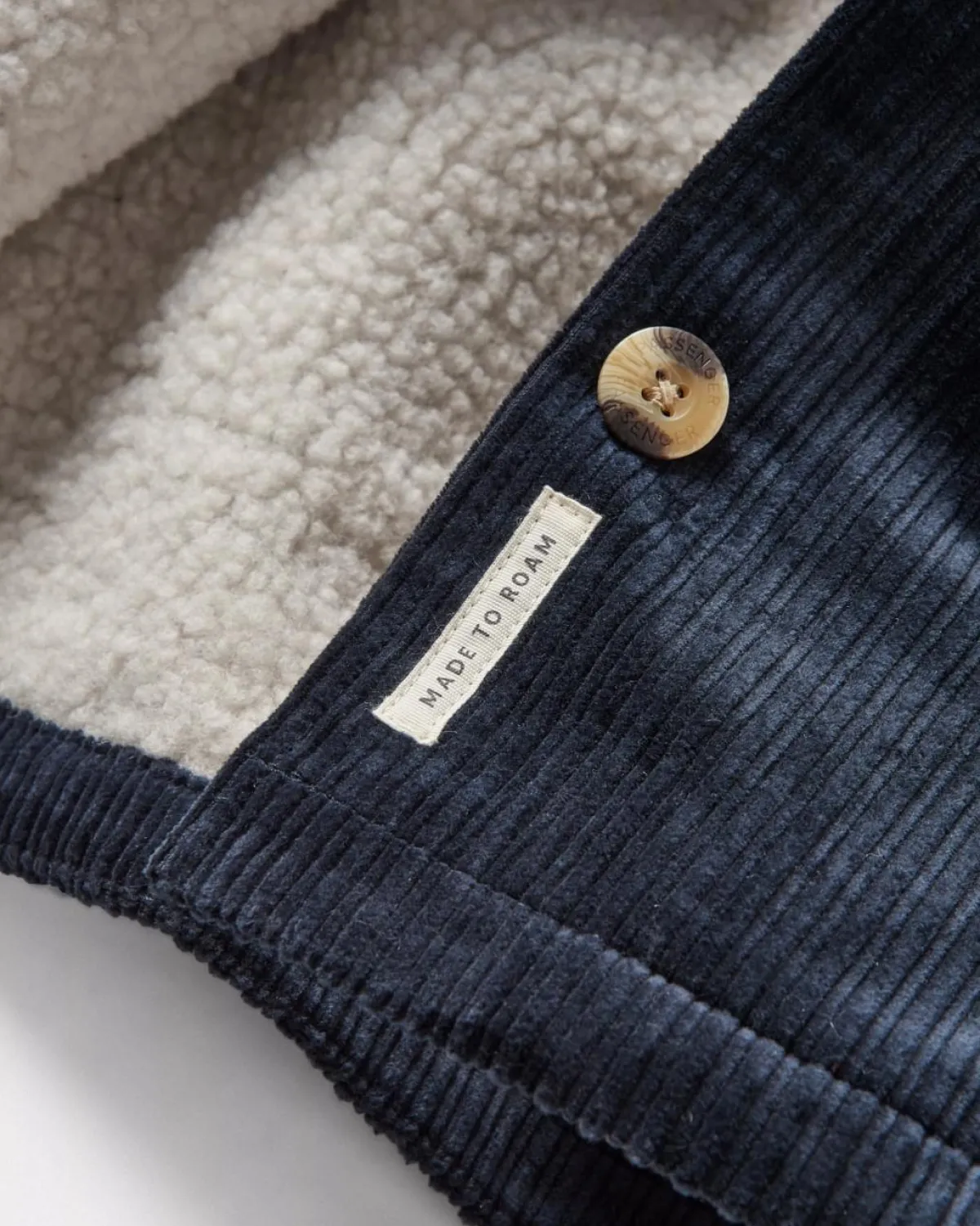Shirts|Shirts|Passenger Flint Corduroy Shirt Jacket - Deep Navy DeepNavy
