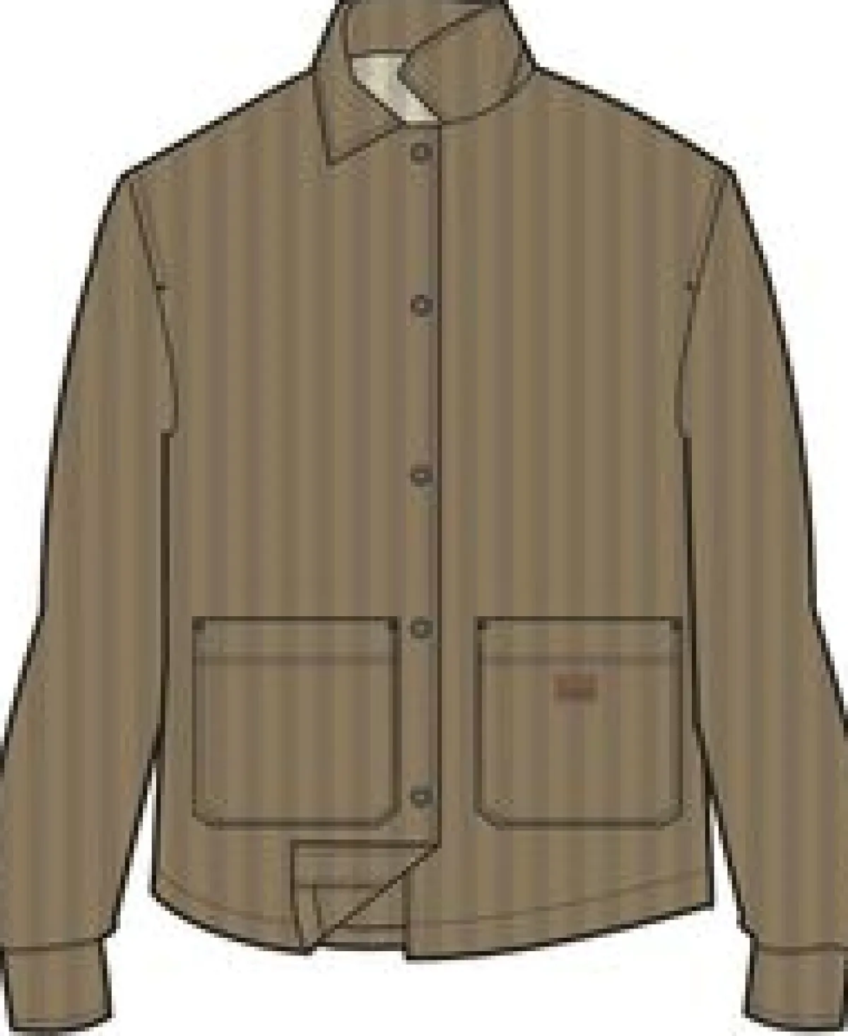 Shirts|Shirts|Passenger Flint Corduroy Shirt Jacket - Biscuit