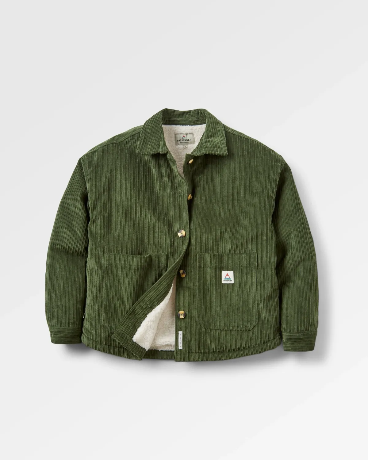 Shirts|Shirts|Passenger Flint Corduroy Shirt Jacket - Fir Tree FirTree