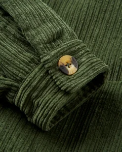 Shirts|Shirts|Passenger Flint Corduroy Shirt Jacket - Fir Tree FirTree