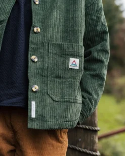 Shirts|Shirts|Passenger Flint Corduroy Shirt Jacket - Fir Tree FirTree