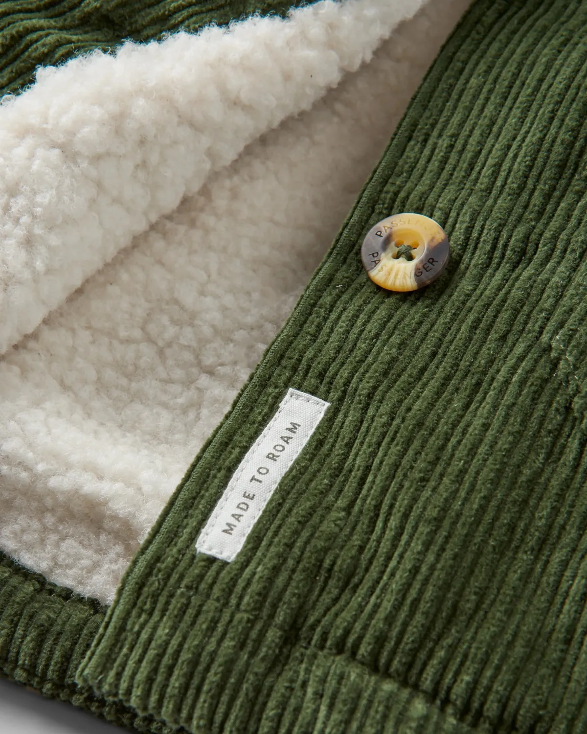 Shirts|Shirts|Passenger Flint Corduroy Shirt Jacket - Fir Tree FirTree