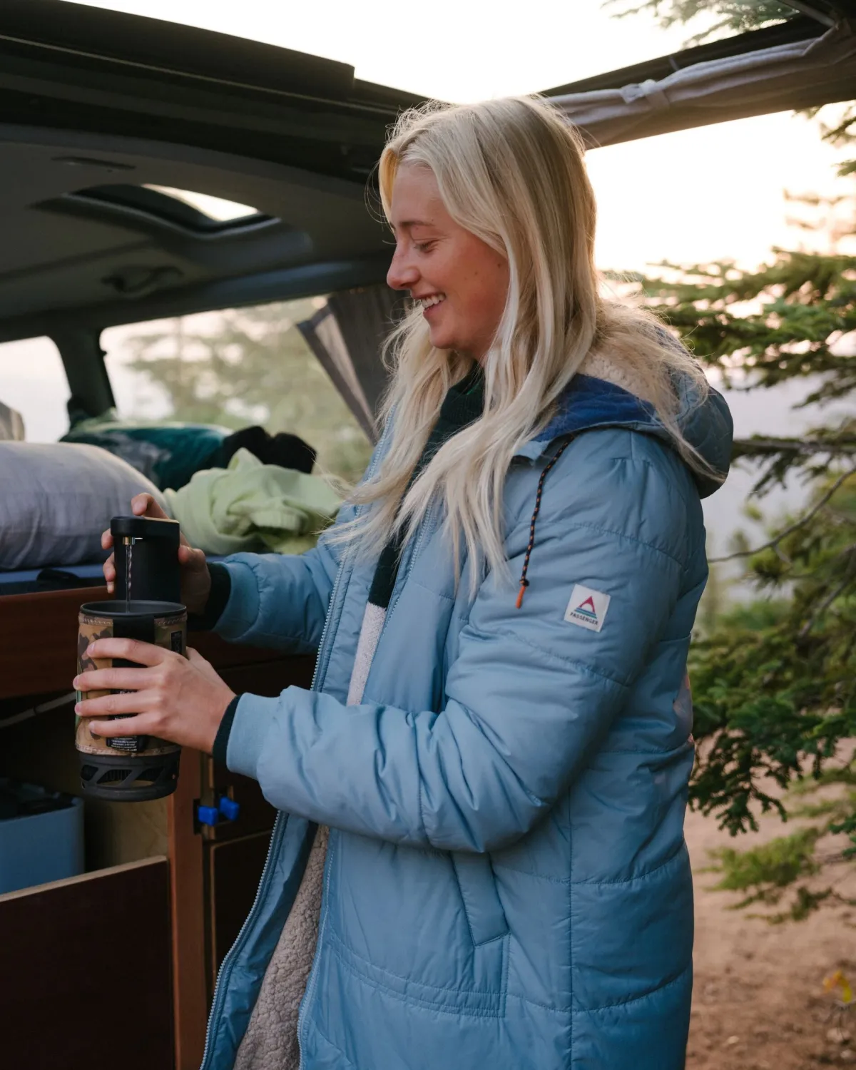 Parkas & Coats|Passenger Flora 2.0 Recycled Sherpa Lined Parka - Arctic