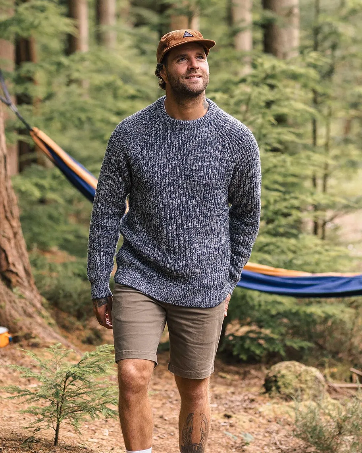 Sweaters|Passenger Fog Recycled Knitted Sweater - Gray Marl GrayMarl