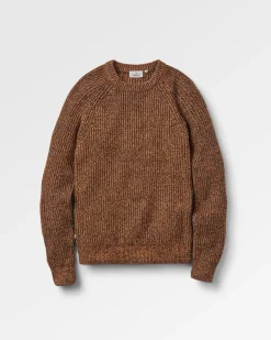 Sweaters|Passenger Fog Recycled Knitted Sweater - Dusty Ochre DustyOchre