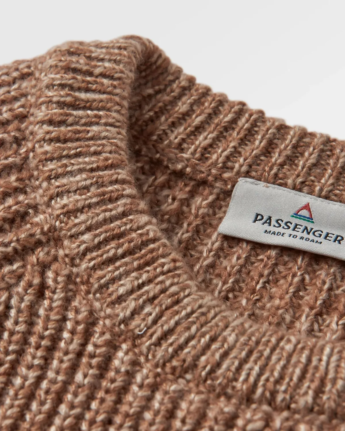 Sweaters|Passenger Fog Recycled Knitted Sweater - Stone