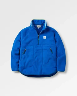 Fleece|Passenger Folksy Recycled Sherpa Fleece - Azure Blue AzureBlue