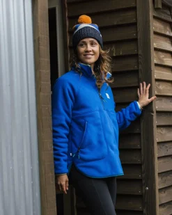 Fleece|Passenger Folksy Recycled Sherpa Fleece - Azure Blue AzureBlue