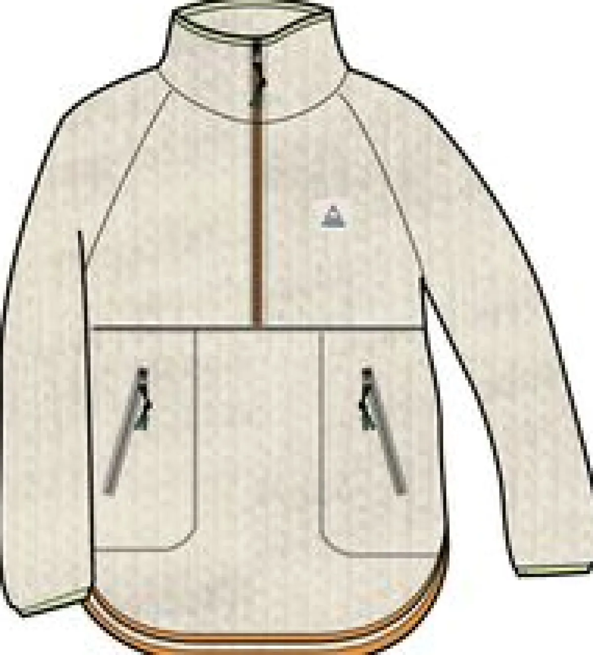 Fleece|Passenger Folksy Recycled Sherpa Fleece - Oat