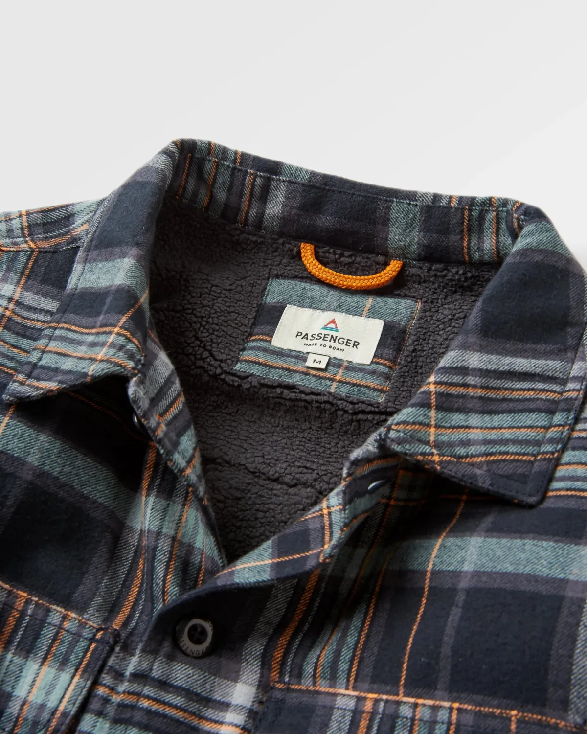 Shirts|Shirts|Passenger Freestyle Sherpa-Lined Shirt Jacket - Black Check BlackCheck