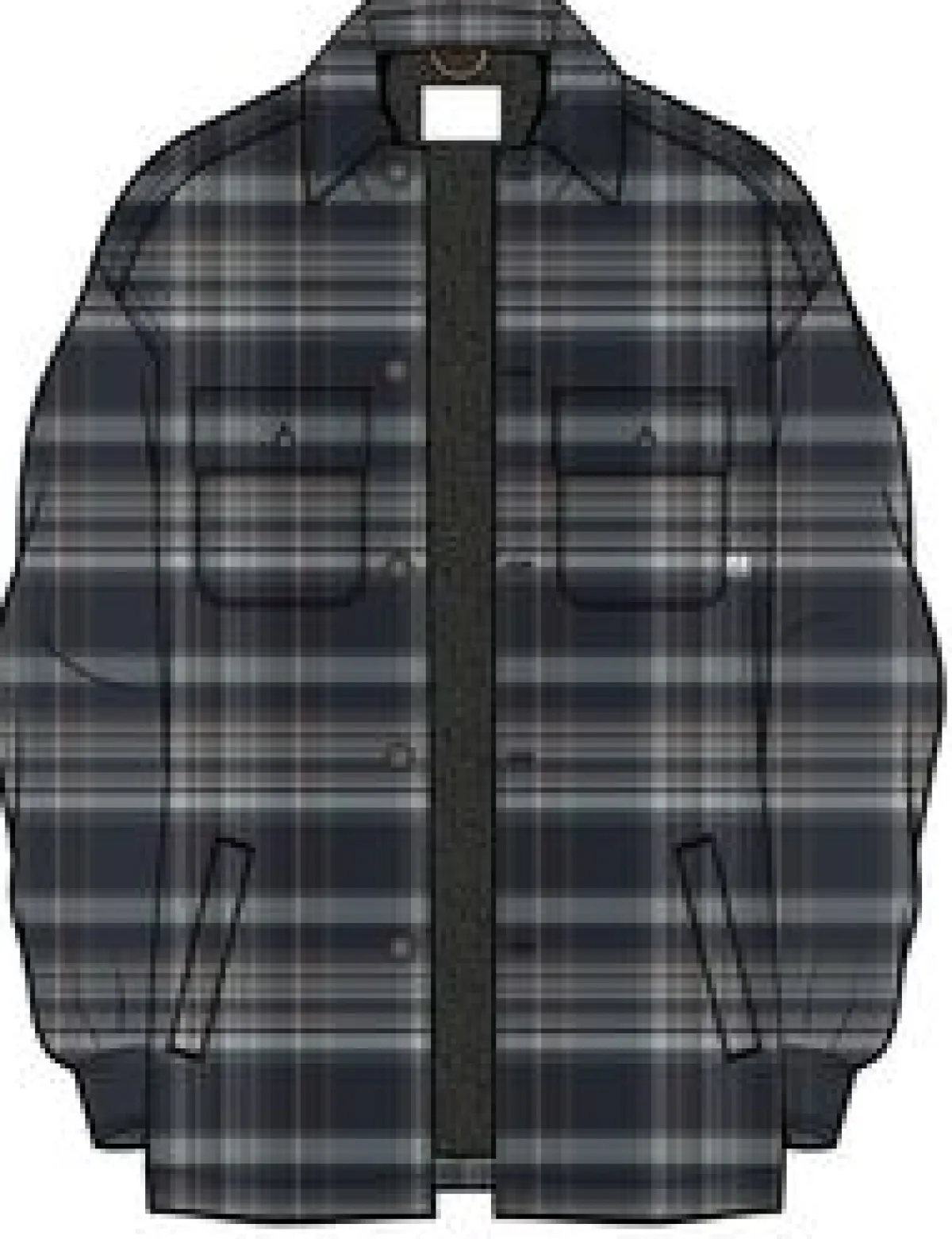 Shirts|Shirts|Passenger Freestyle Sherpa-Lined Shirt Jacket - Black Check BlackCheck