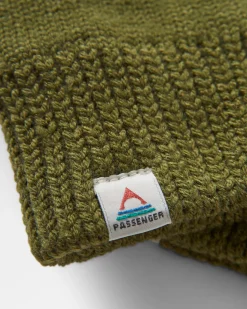 Gloves|Gloves|Passenger Gale Recycled Knitted Gloves - Khaki Green KhakiGreen
