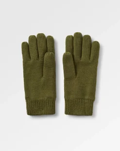 Gloves|Gloves|Passenger Gale Recycled Knitted Gloves - Khaki Green KhakiGreen