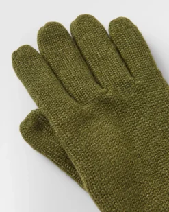 Gloves|Gloves|Passenger Gale Recycled Knitted Gloves - Khaki Green KhakiGreen