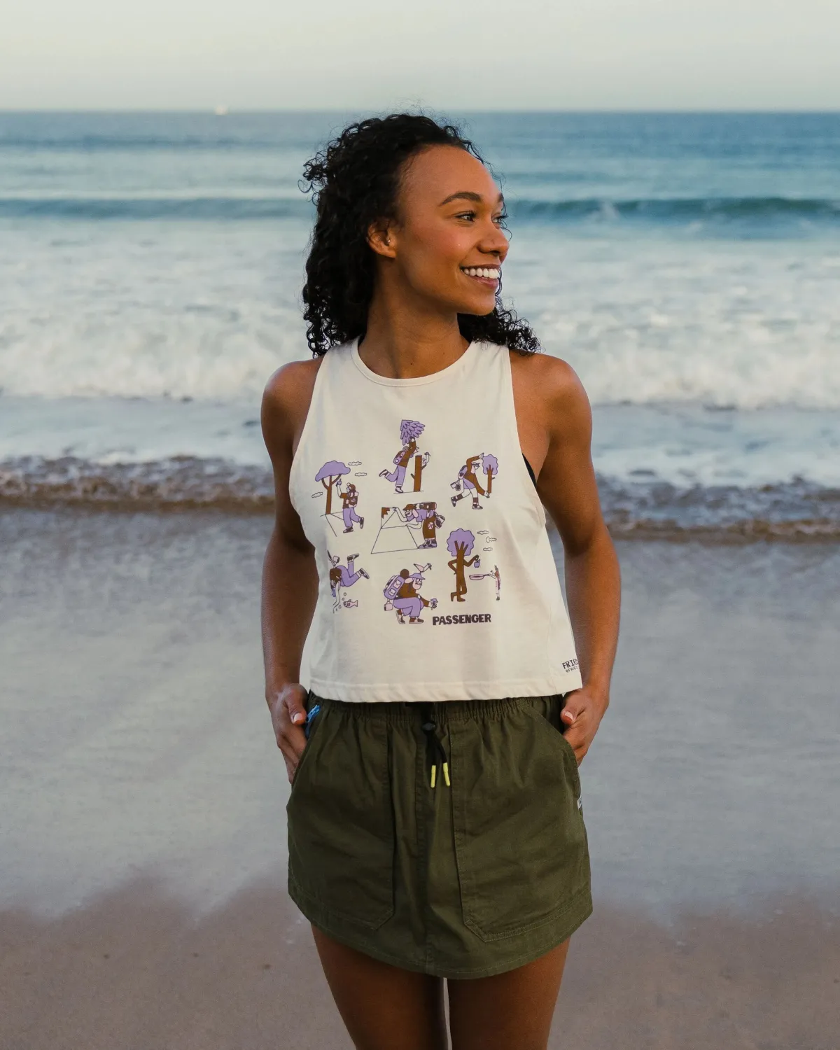 Tank Tops|Passenger Go Forage Organic Cotton Tank Top - Birch