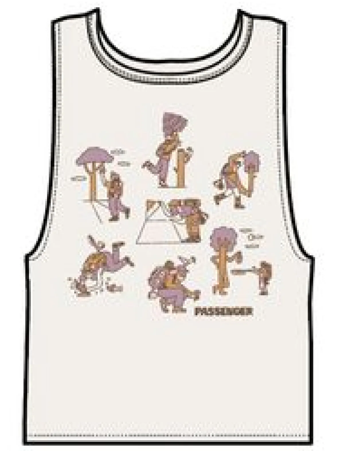 Tank Tops|Passenger Go Forage Organic Cotton Tank Top - Birch