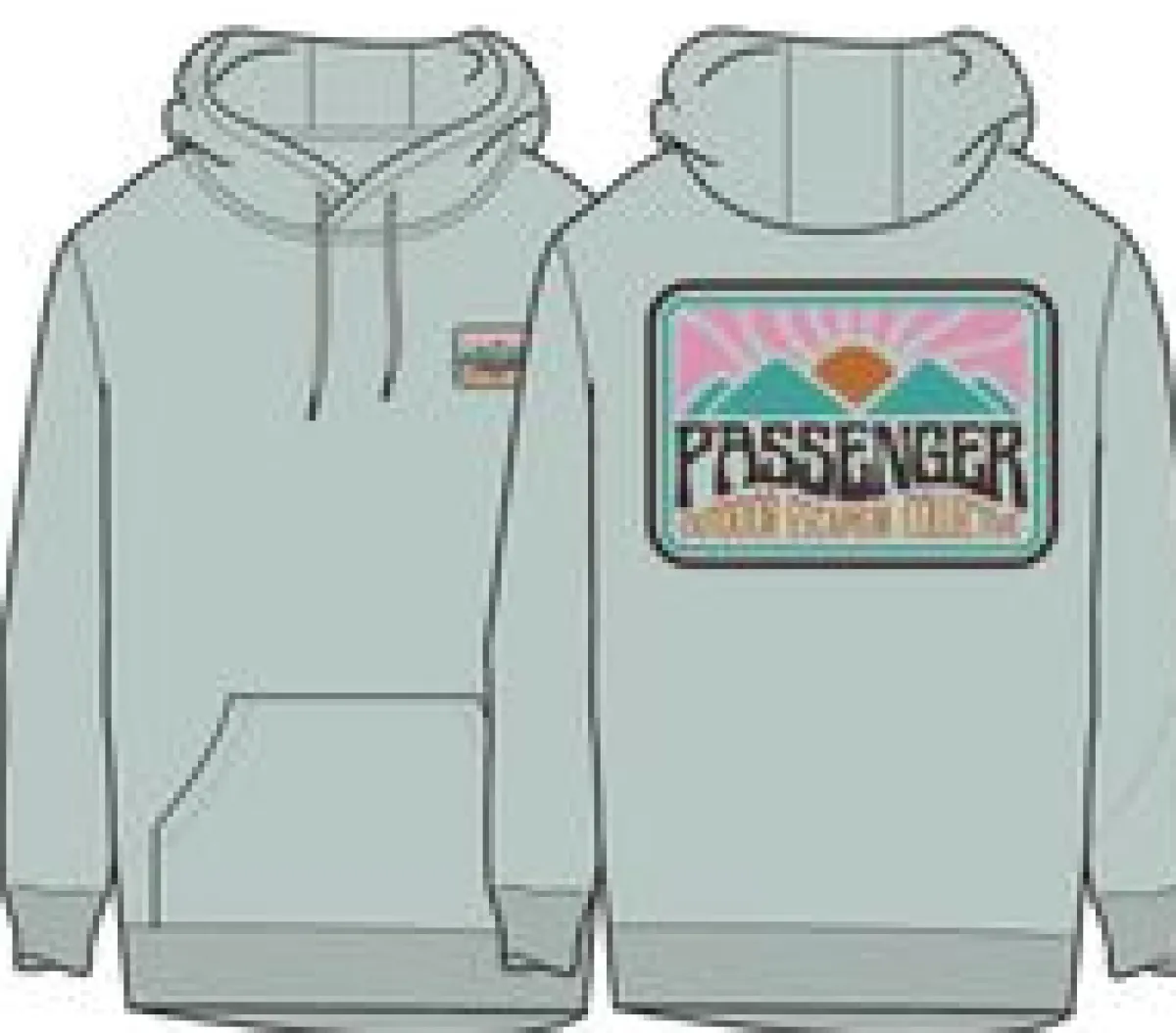 Hoodies|Hoodies & Sweatshirts|Passenger Golden Hour Hoodie - Surf Spray SurfSpray