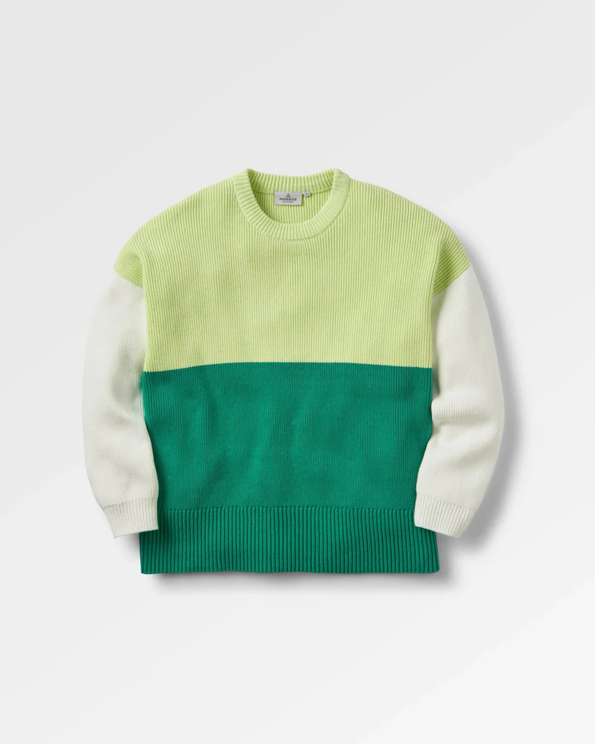 Knitwear|Passenger Gondwana Organic Oversized Knitted Sweater - Greenlake