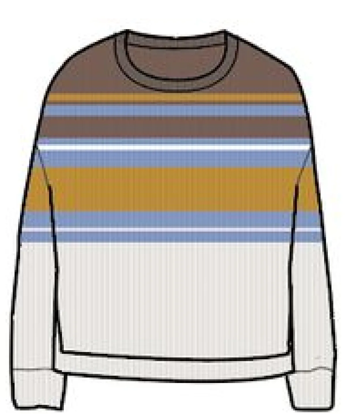 Knitwear|Sweaters|Passenger Grasslands Oversized Organic Cotton Knitted Sweater - Acorn