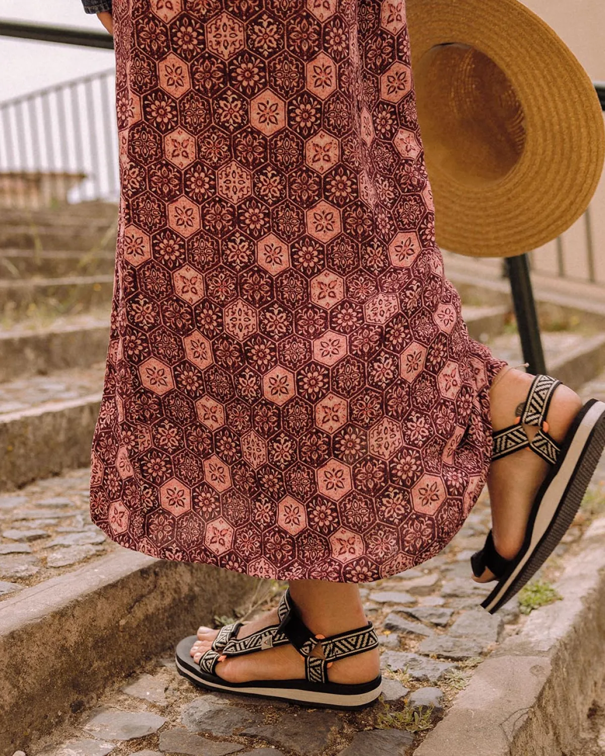 Dresses & Skirts|Passenger Hannah Skirt - Tile Wine TileWine
