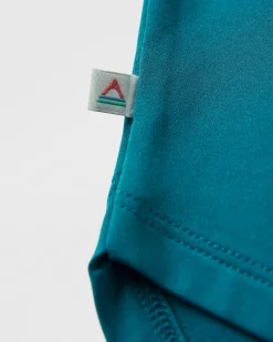 Tops & T-Shirts|Tops|Passenger Hatha Recycled Active Top - Blue Steel BlueSteel
