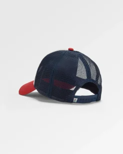 Hats & Caps|Caps & Hats|Passenger Heritage Mesh Snapback Hat - Navy/Red Spice Navy/RedSpice