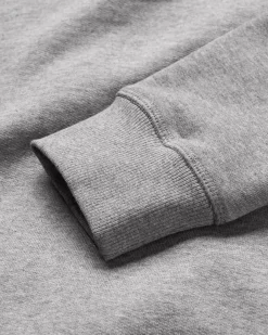 Sweatshirts|Hoodies & Sweatshirts|Passenger Heritage Recycled Cotton Sweatshirt - Dark Gray Marl DarkGrayMarl