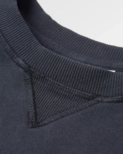 Hoodies & Sweatshirts|Sweatshirts|Passenger Heritage Recycled Cotton Sweatshirt - Black