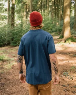 T-Shirts & Tank Tops|T-Shirts & Tank Tops|Passenger Heritage Recycled Relaxed Fit T-Shirt - Dark Denim DarkDenim