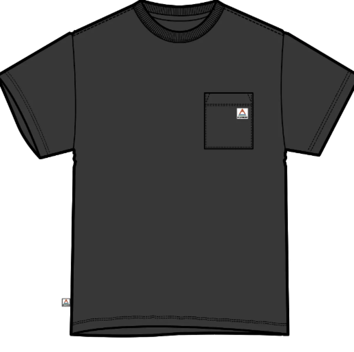 T-Shirts & Tank Tops|T-Shirts & Tank Tops|Passenger Heritage Recycled Relaxed Fit T-Shirt - Black