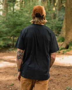 T-Shirts & Tank Tops|T-Shirts & Tank Tops|Passenger Heritage Recycled Relaxed Fit T-Shirt - Black