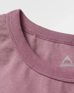 T-Shirts & Tank Tops|T-Shirts & Tank Tops|Passenger Heritage Recycled Relaxed Fit Long Sleeve T-Shirt - Grape