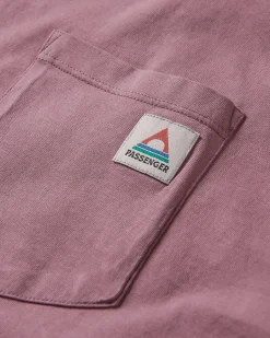 T-Shirts & Tank Tops|T-Shirts & Tank Tops|Passenger Heritage Recycled Relaxed Fit T-Shirt - Grape