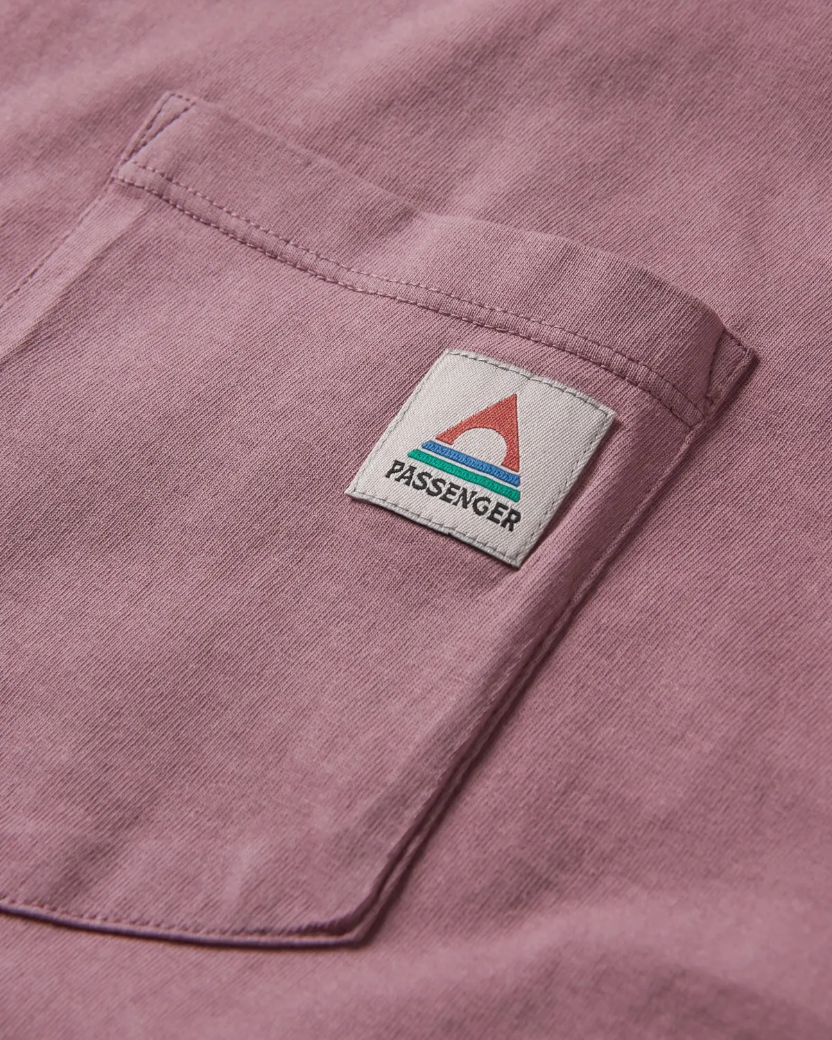 T-Shirts & Tank Tops|T-Shirts & Tank Tops|Passenger Heritage Recycled Relaxed Fit T-Shirt - Grape