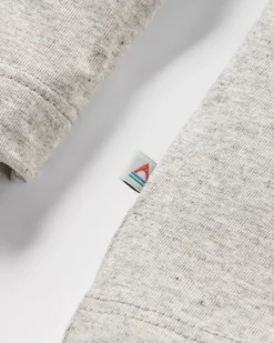 T-Shirts & Tank Tops|T-Shirts & Tank Tops|Passenger Heritage Recycled Relaxed Fit Long Sleeve T-Shirt - Grey Marl GreyMarl