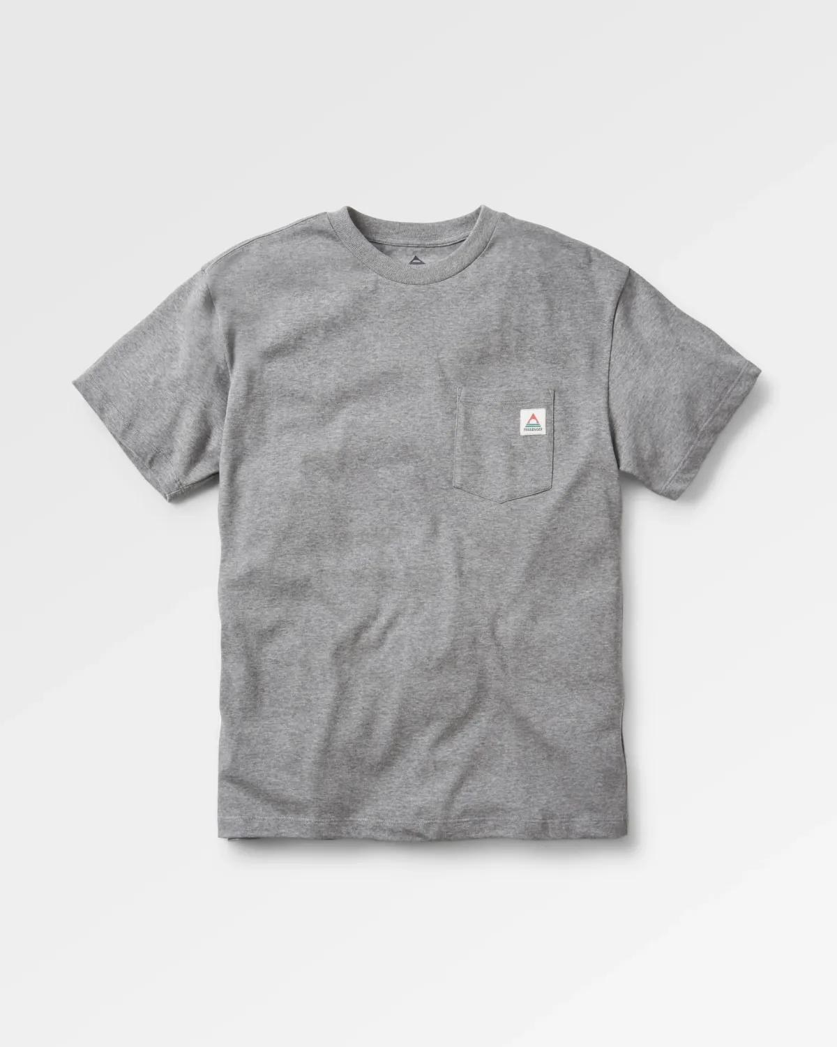 T-Shirts & Tank Tops|T-Shirts & Tank Tops|Passenger Heritage Recycled Relaxed Fit T-Shirt - Dark Gray Marl DarkGrayMarl