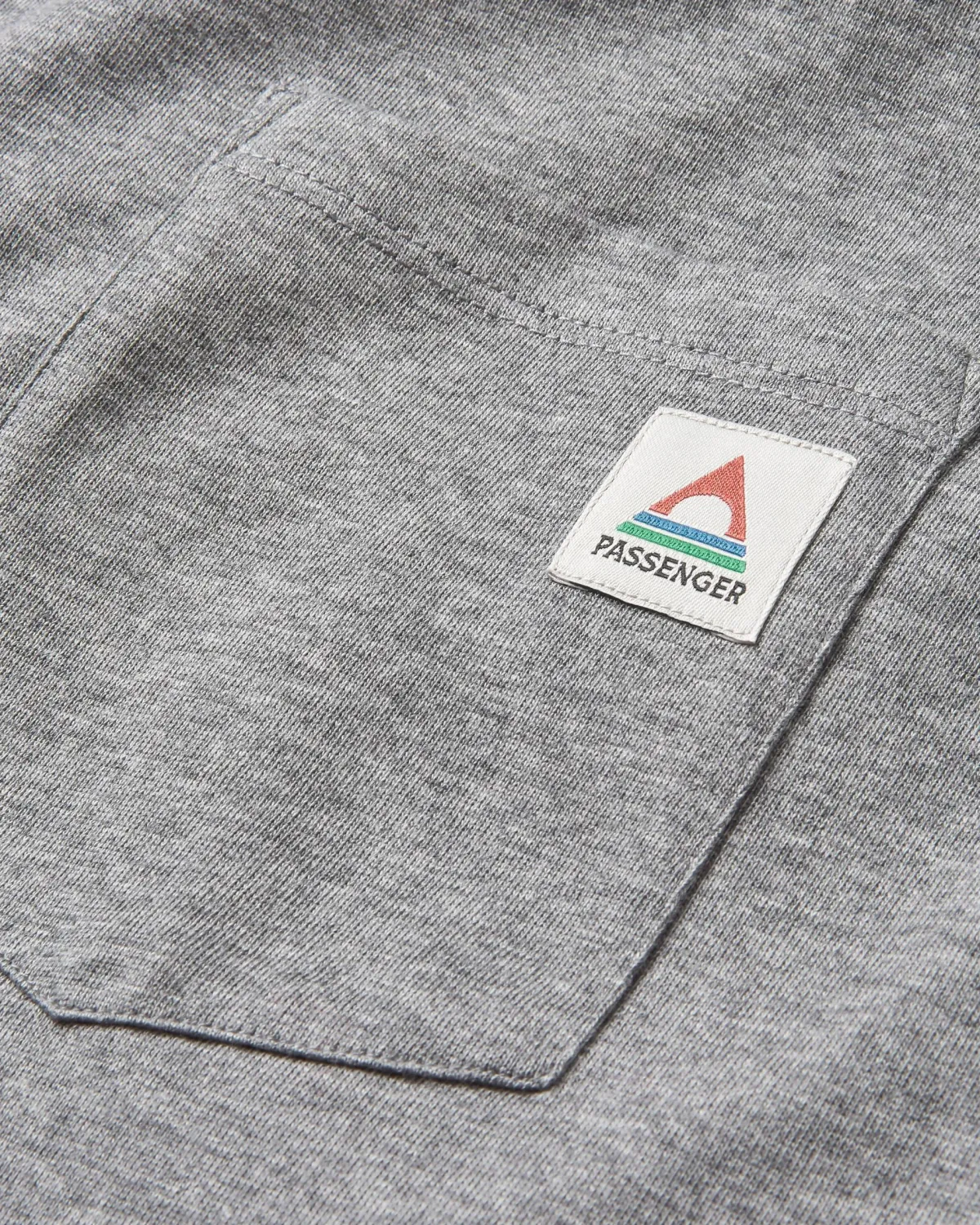 T-Shirts & Tank Tops|T-Shirts & Tank Tops|Passenger Heritage Recycled Relaxed Fit T-Shirt - Dark Gray Marl DarkGrayMarl