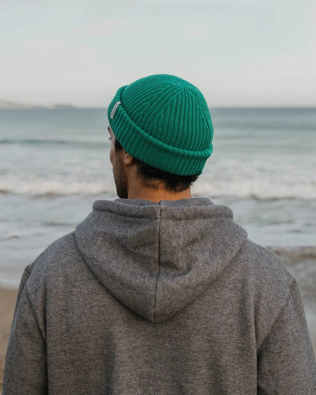 Hoodies|Passenger Heritage Textured Relaxed Fit Hoodie - Charcoal