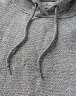 Hoodies|Passenger Heritage Textured Relaxed Fit Hoodie - Charcoal