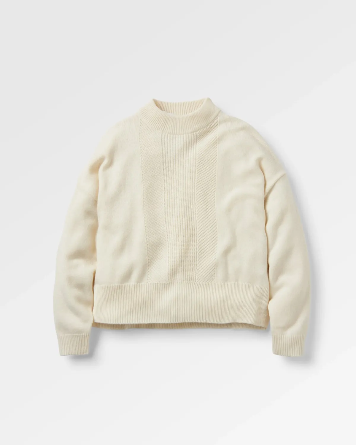 Knitwear|Passenger Hideout Oversized Recycled Knitted Sweater - Off White OffWhite