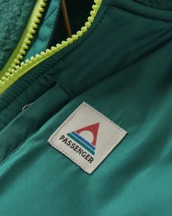 Fleece|Fleece|Passenger Home Recycled Sherpa Fleece - Rain Forest RainForest