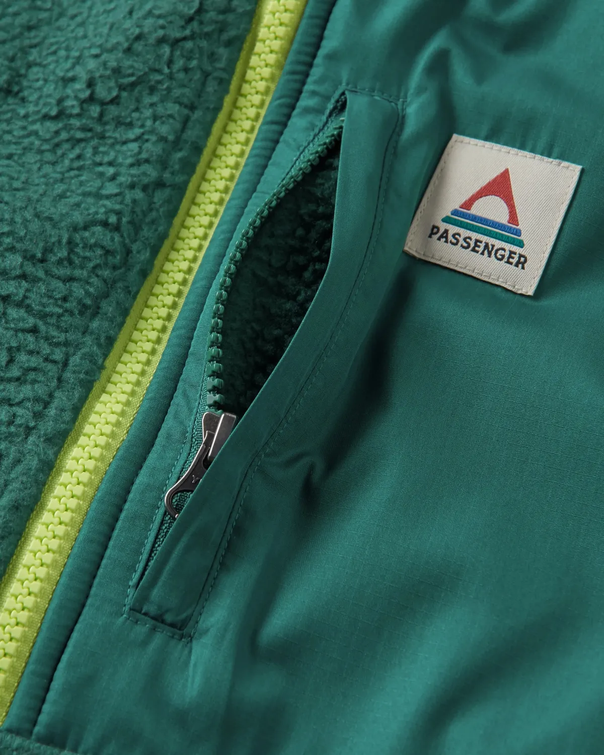 Fleece|Fleece|Passenger Home Recycled Sherpa Fleece - Rain Forest RainForest