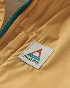 Fleece|Fleece|Passenger Home Recycled Sherpa Fleece - Rain Forest/ Oatmeal RainForest/Oatmeal