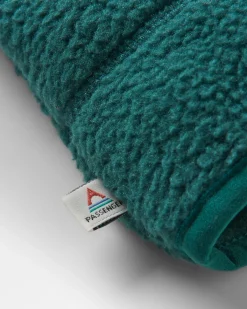 Fleece|Fleece|Passenger Home Recycled Sherpa Fleece - Rain Forest/ Oatmeal RainForest/Oatmeal